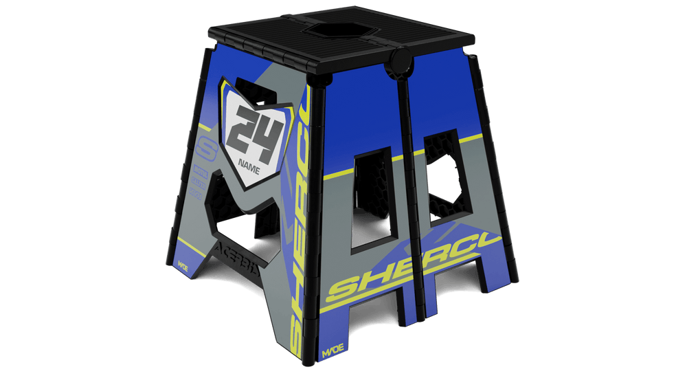 SHERCO BLUE EDITION ACERBIS STAND