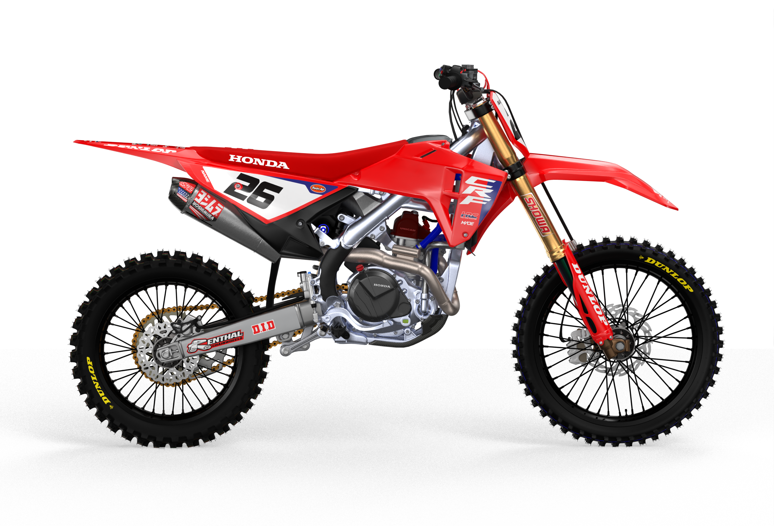 HONDA FACTORY 26 GRAPHICS KIT – Madestickers