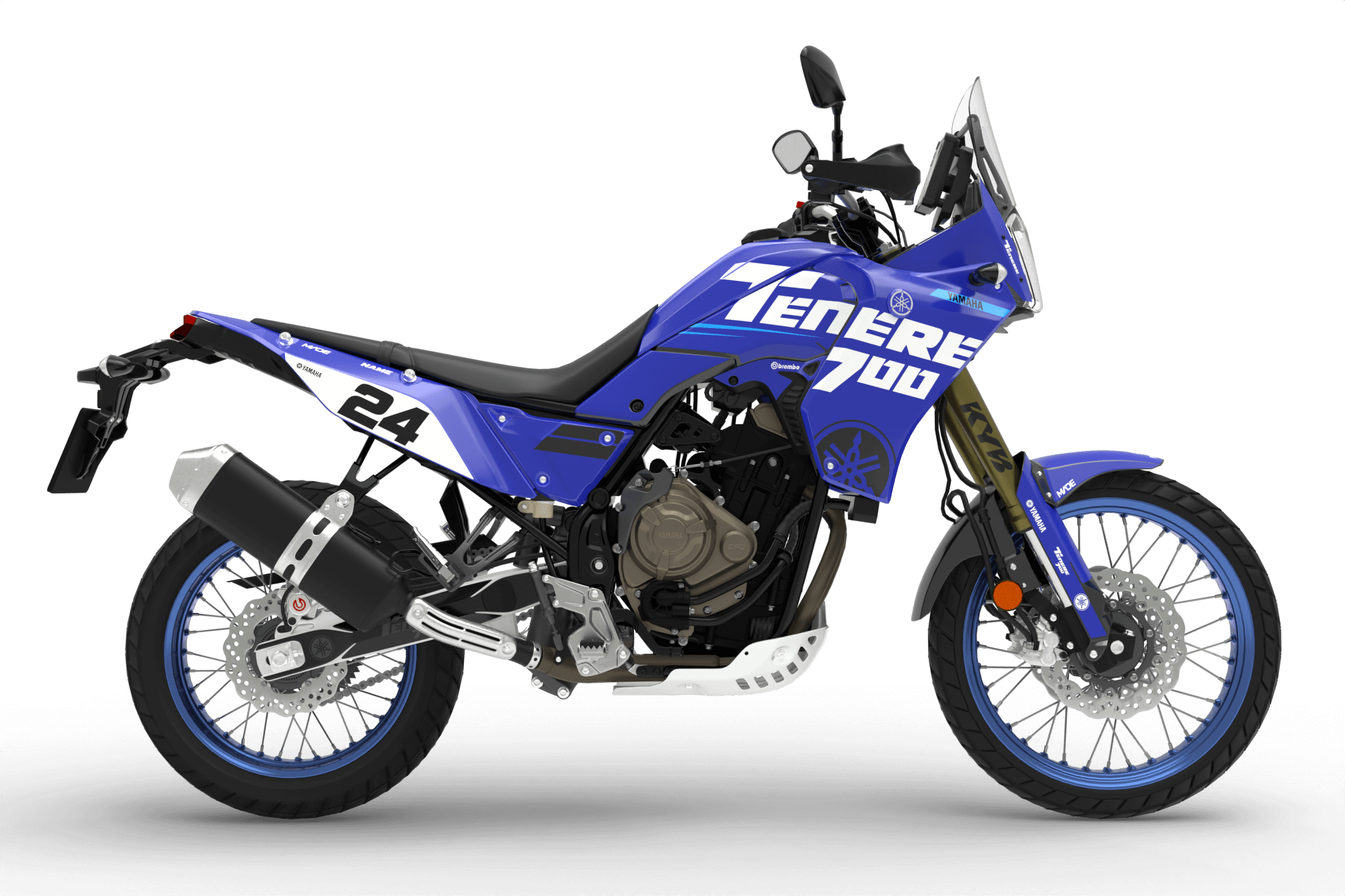 YAMAHA TENERE CLEAN GRAPHICS KIT – Madestickers