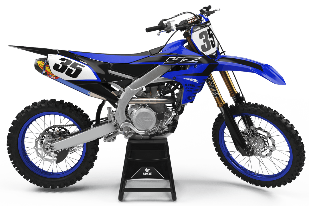 YAMAHA ROLLER BLACK NUMBER KIT - Madestickers