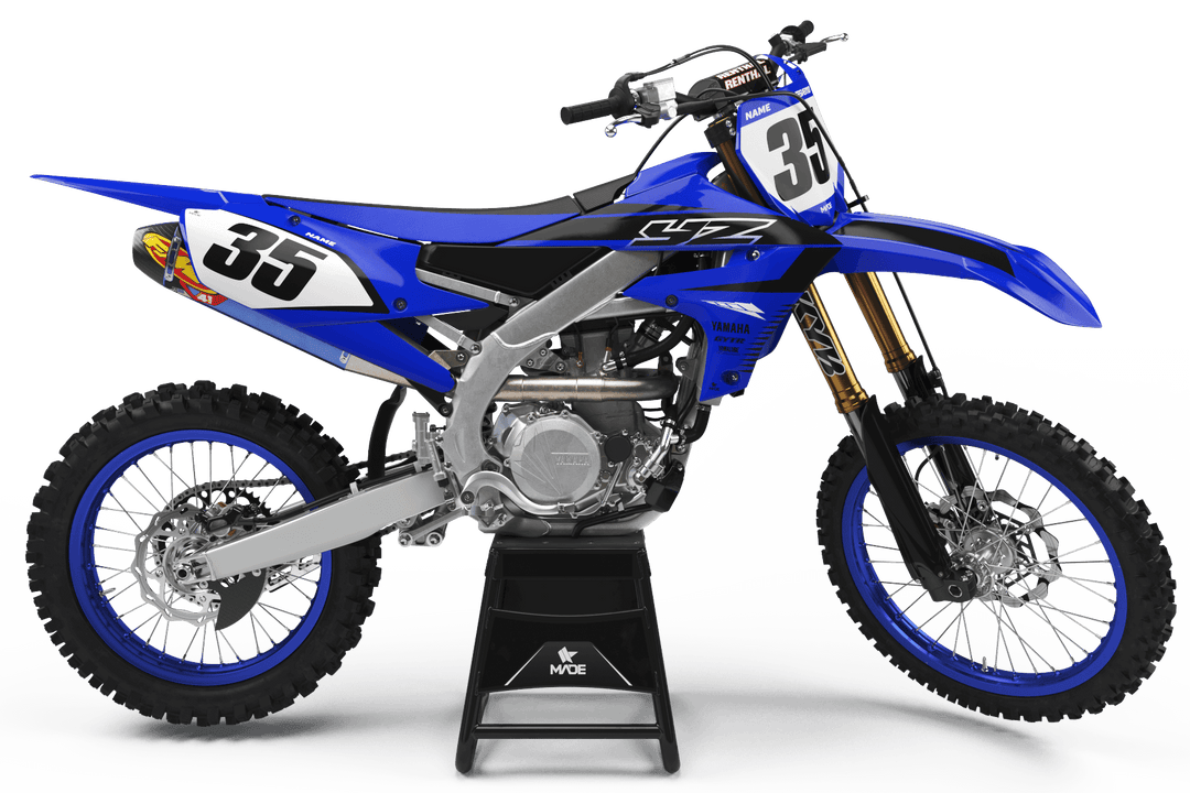 YAMAHA ROLLER BLUE NUMBER KIT - Madestickers