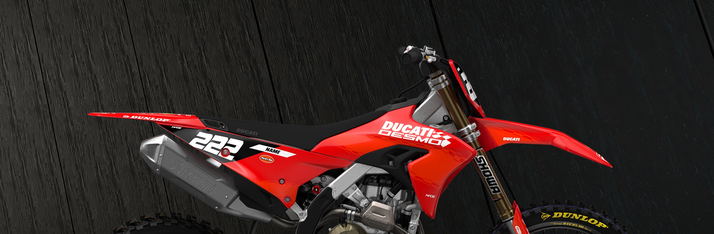 Ducati Desmo MX graphics collection by madestickers.com