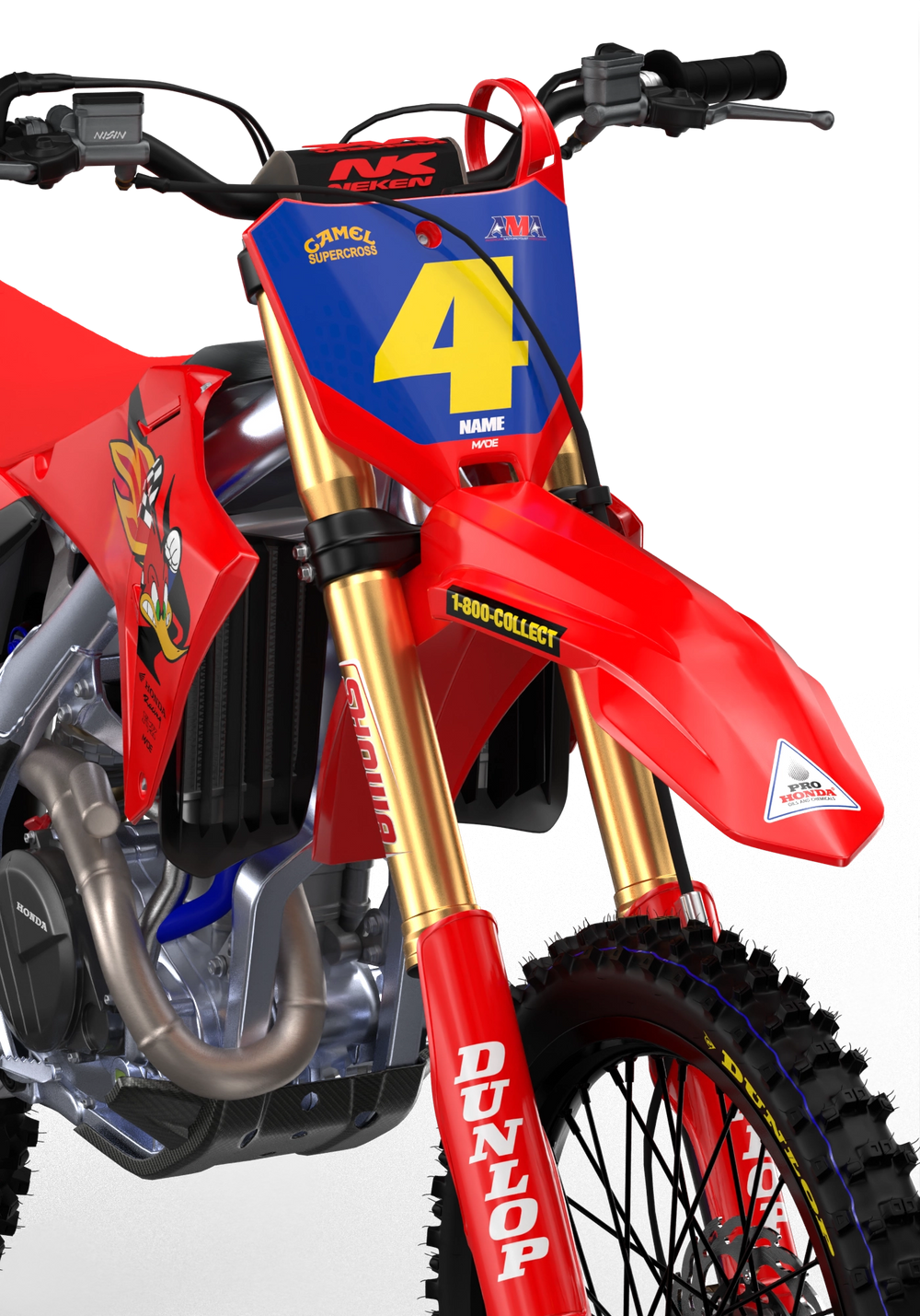 HONDA ANALOG GRAPHICS KIT