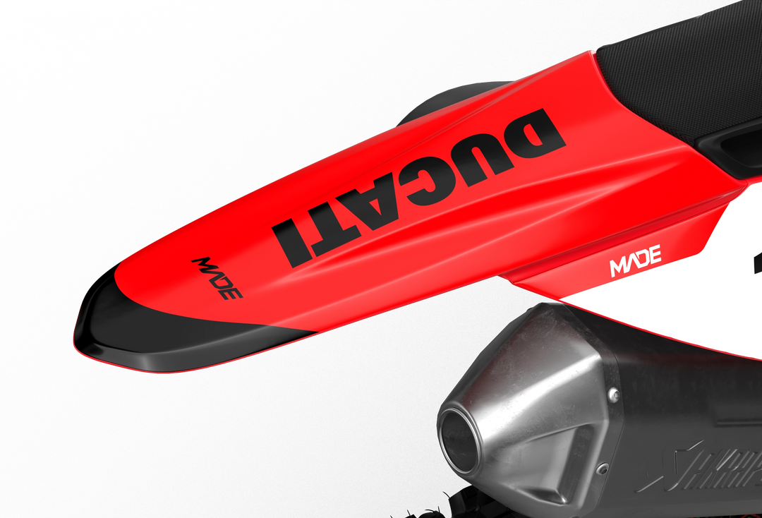 Ducati Base Red custom graphics from madestickers.com Black#color_black