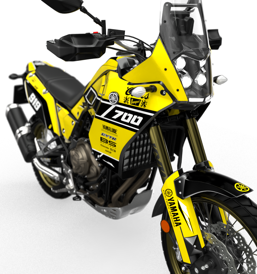 YAMAHA TENERE BLOCK DEKALKIT