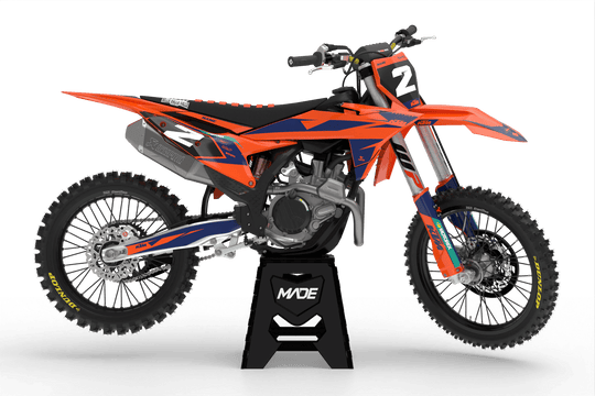 KTM STEALTH GRAPHICS KIT - Madestickers Blue#color_blue