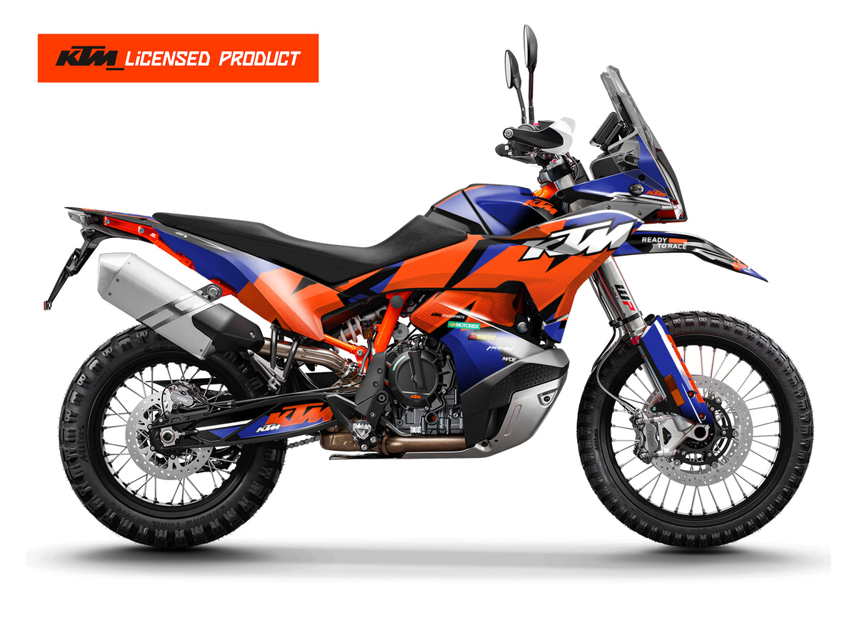 KTM Adventure Dual Sport motorbike graphics from madestickers.com Blue#color_blue