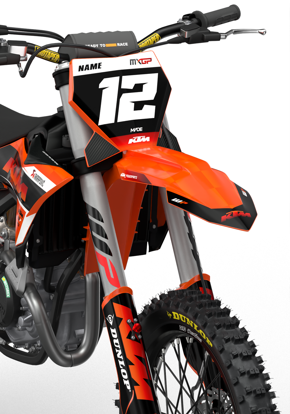 KTM CHECKED GRAPHICS KIT