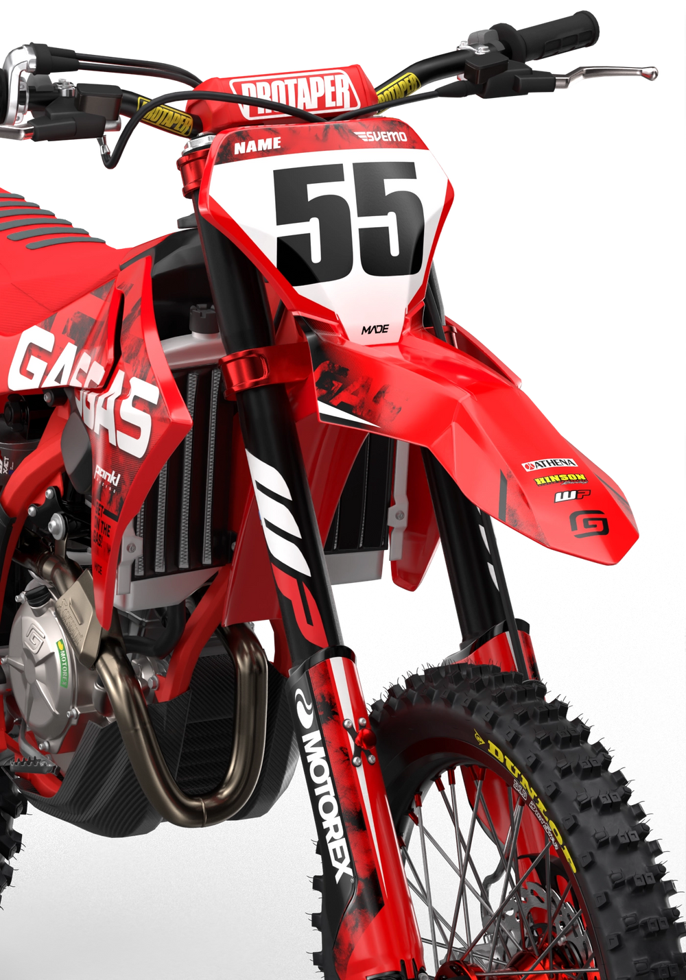 GASGAS ELITE GRAPHICS KIT - Madestickers