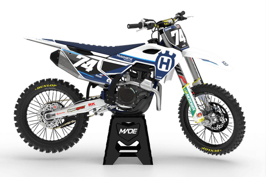 HUSQVARNA ENERGY GRAPHICS KIT - Madestickers Blue#color_blue