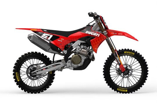 DUCATI FACTORY GRAPHICS KIT - Madestickers