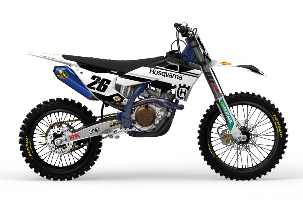 Husqvarna TC FC TE FE Factory 26 Graphics from madestickers.com Black#color_black