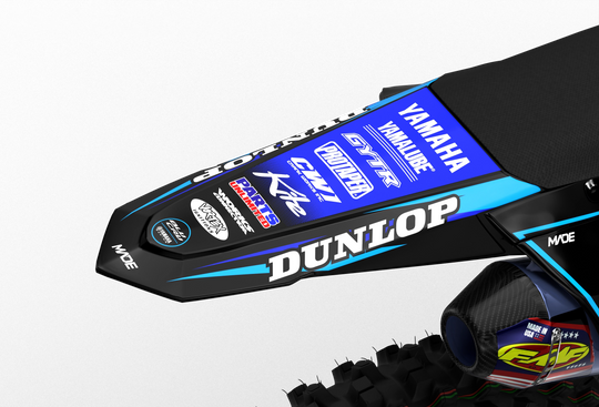Yamaha YZ YZF motocross graphics with factory 2026 design - madestickers.com Blue#color_blue
