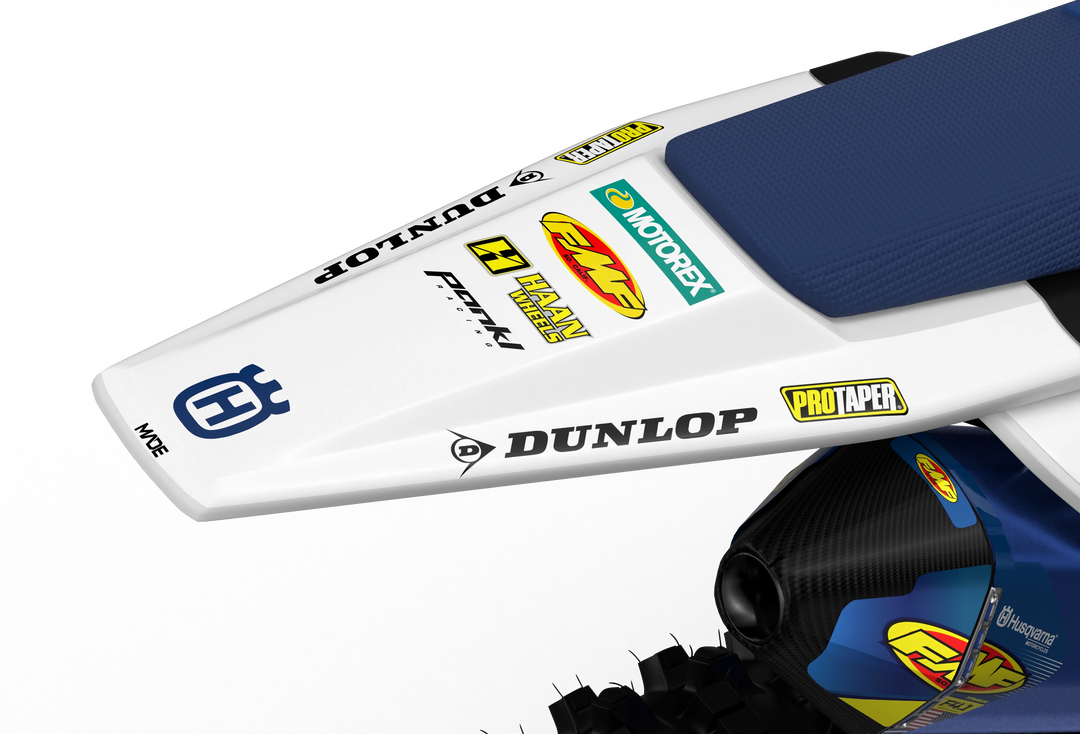 Husqvarna TC FC TE FE Factory 26 Graphics from madestickers.com Blue#color_blue