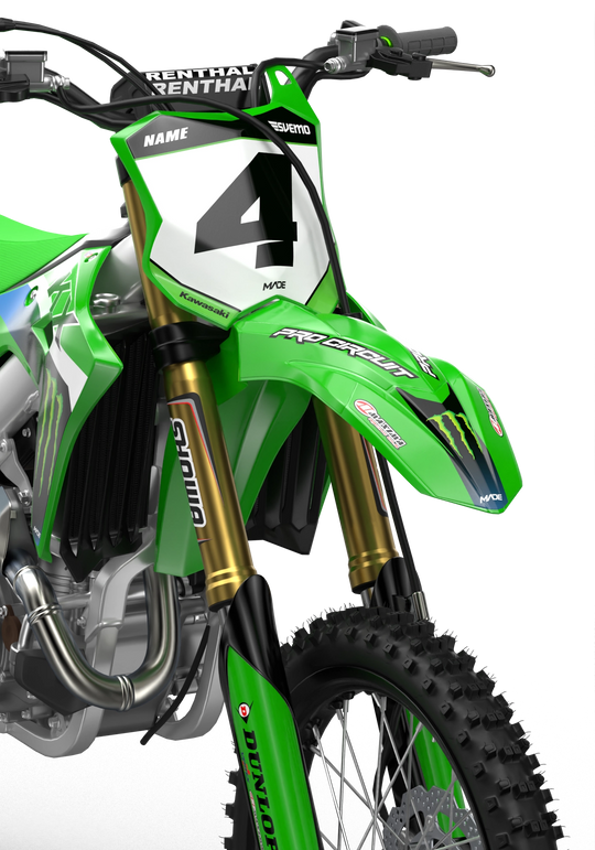 KAWASAKI FACTORY V2 GRAPHICS KIT