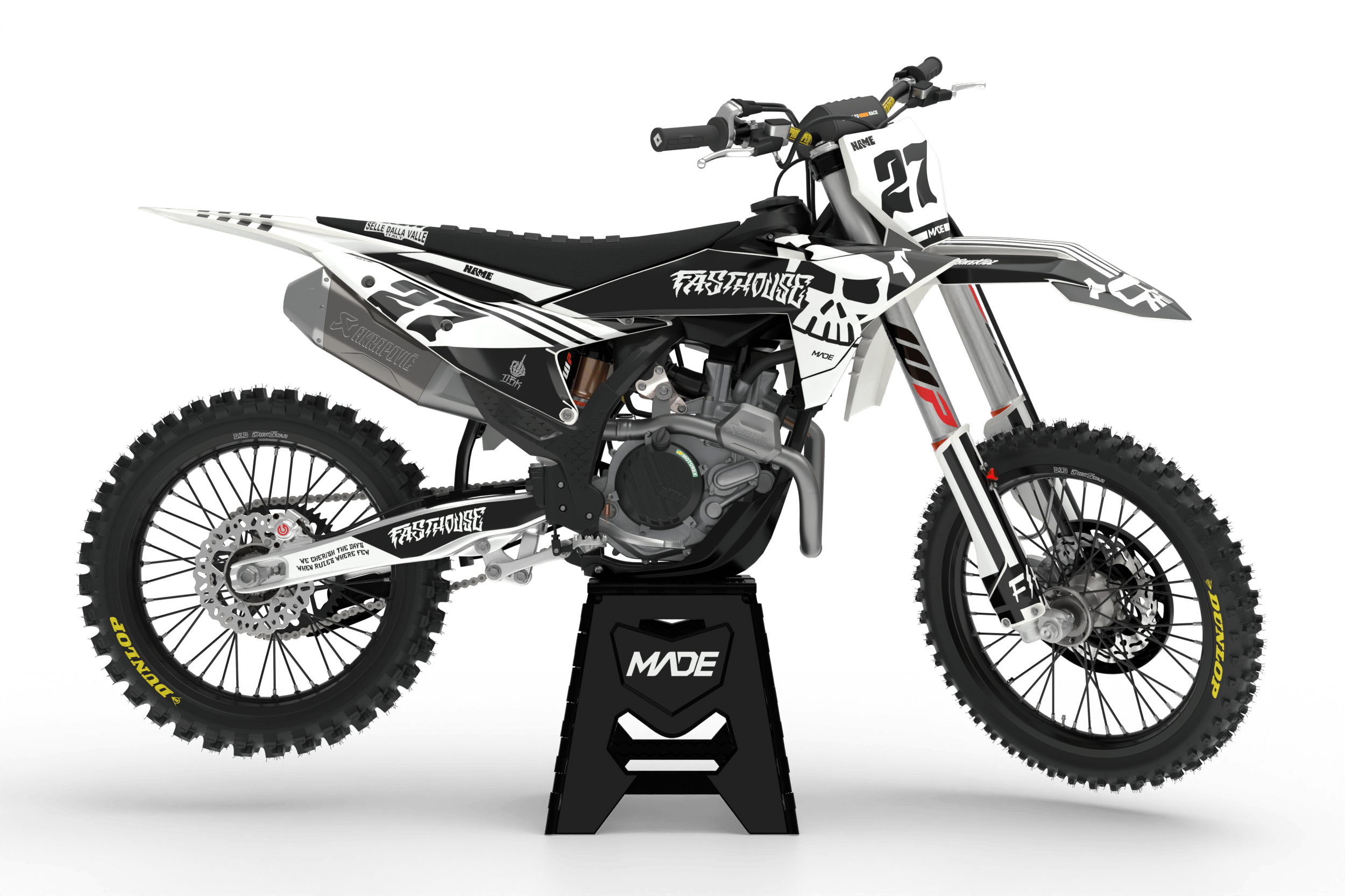 KTM FAST PREMIUM GRAPHICS KIT factory licensed product – Madestickers