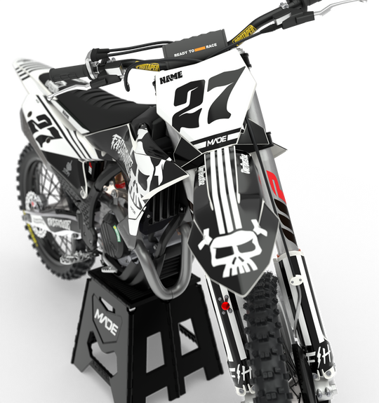 Fast house black and white premium high quality KTM graphics from Made Stickers 