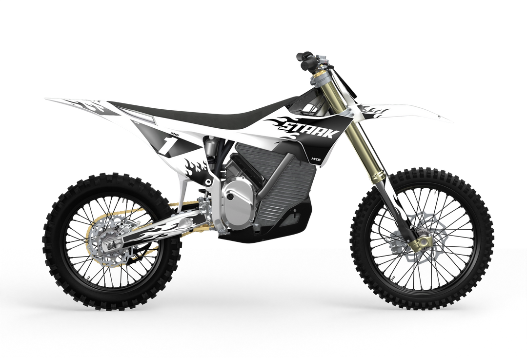 Stark Varg Premium graphics with flame element from madestickers.com WhiteBlack#color_whiteblack