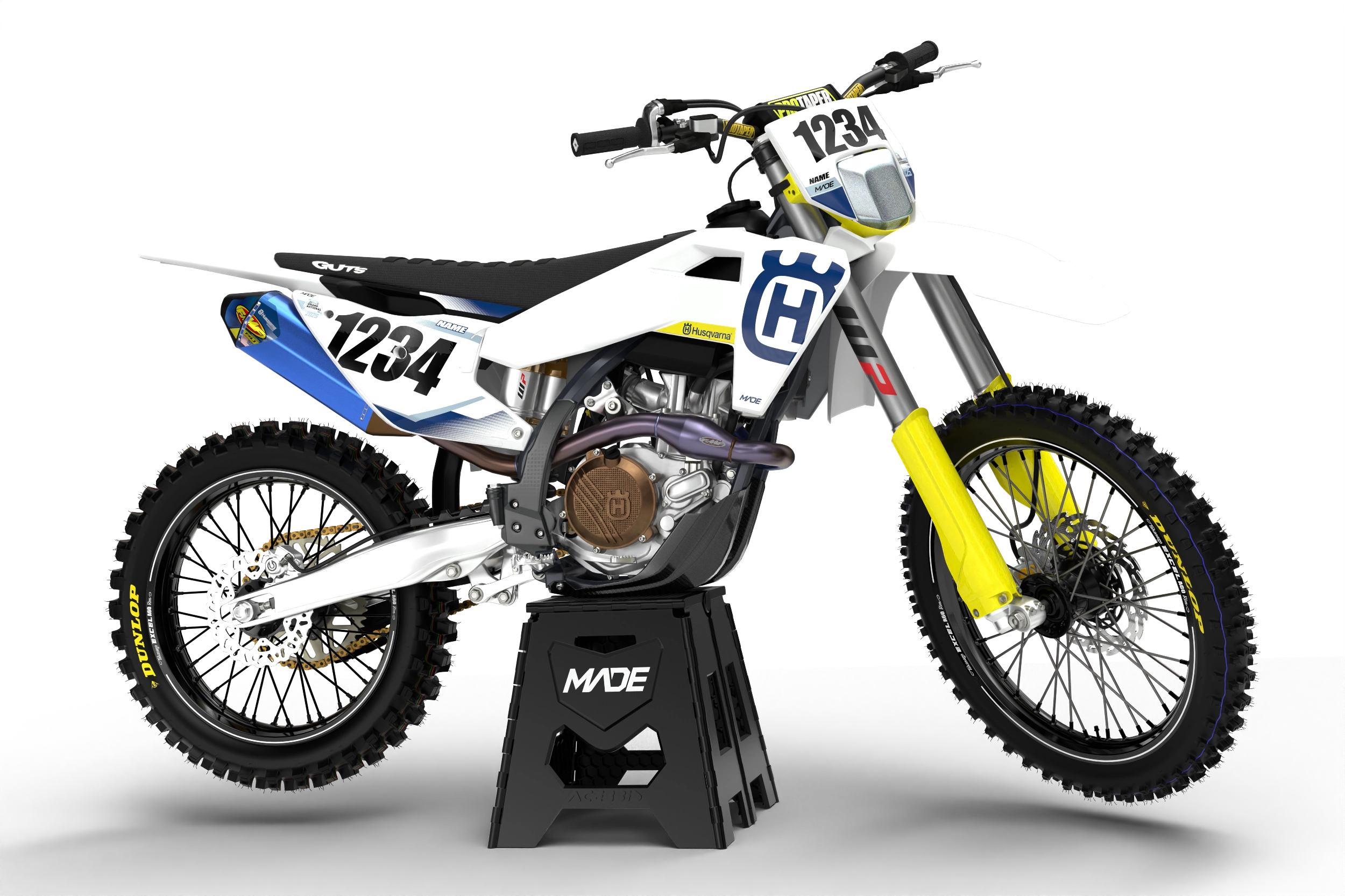 HUSQVARNA GGN NUMBER KIT - Madestickers