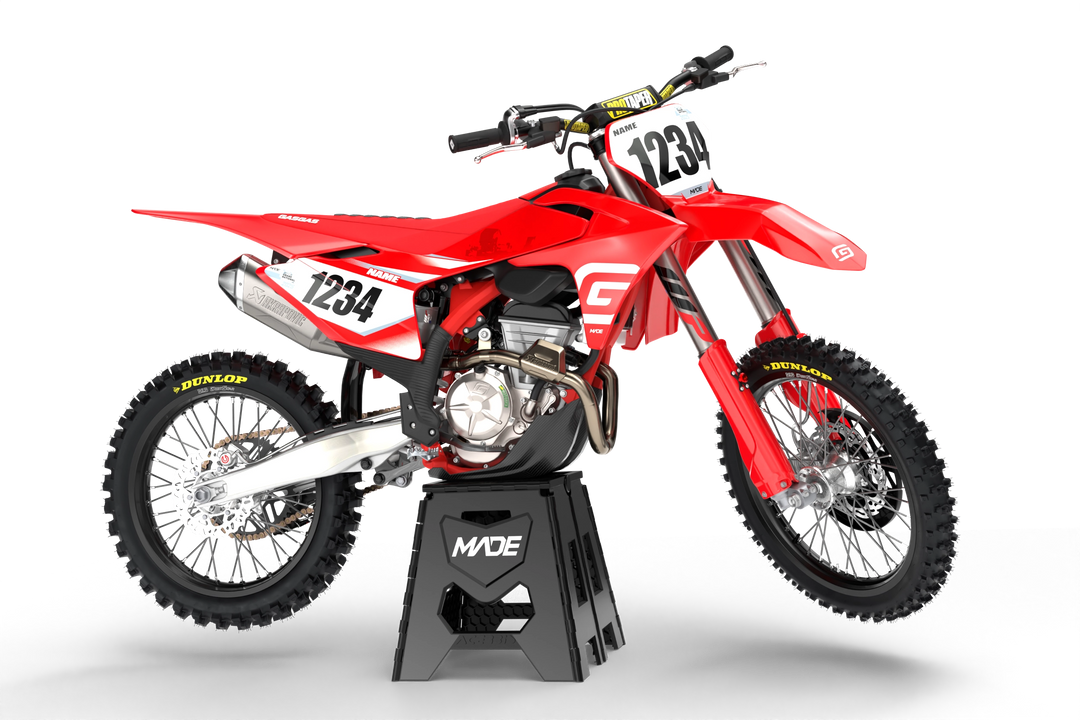 GASGAS GGN NUMBER KIT - Madestickers