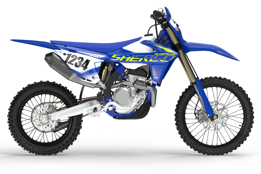 GGN number kits for Sherco dirt bike from madestickers.com