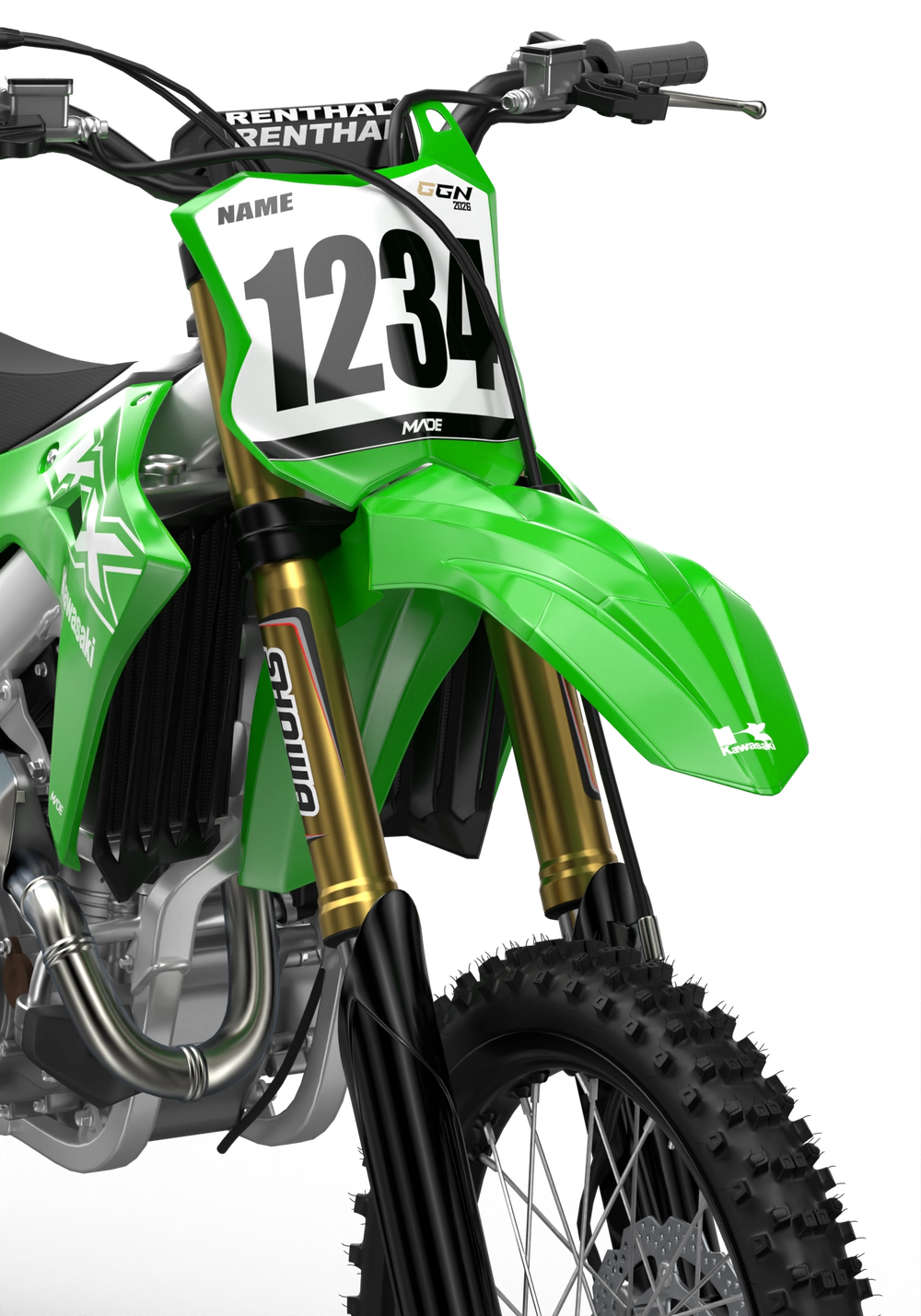 KAWASAKI GGN NUMBER KIT