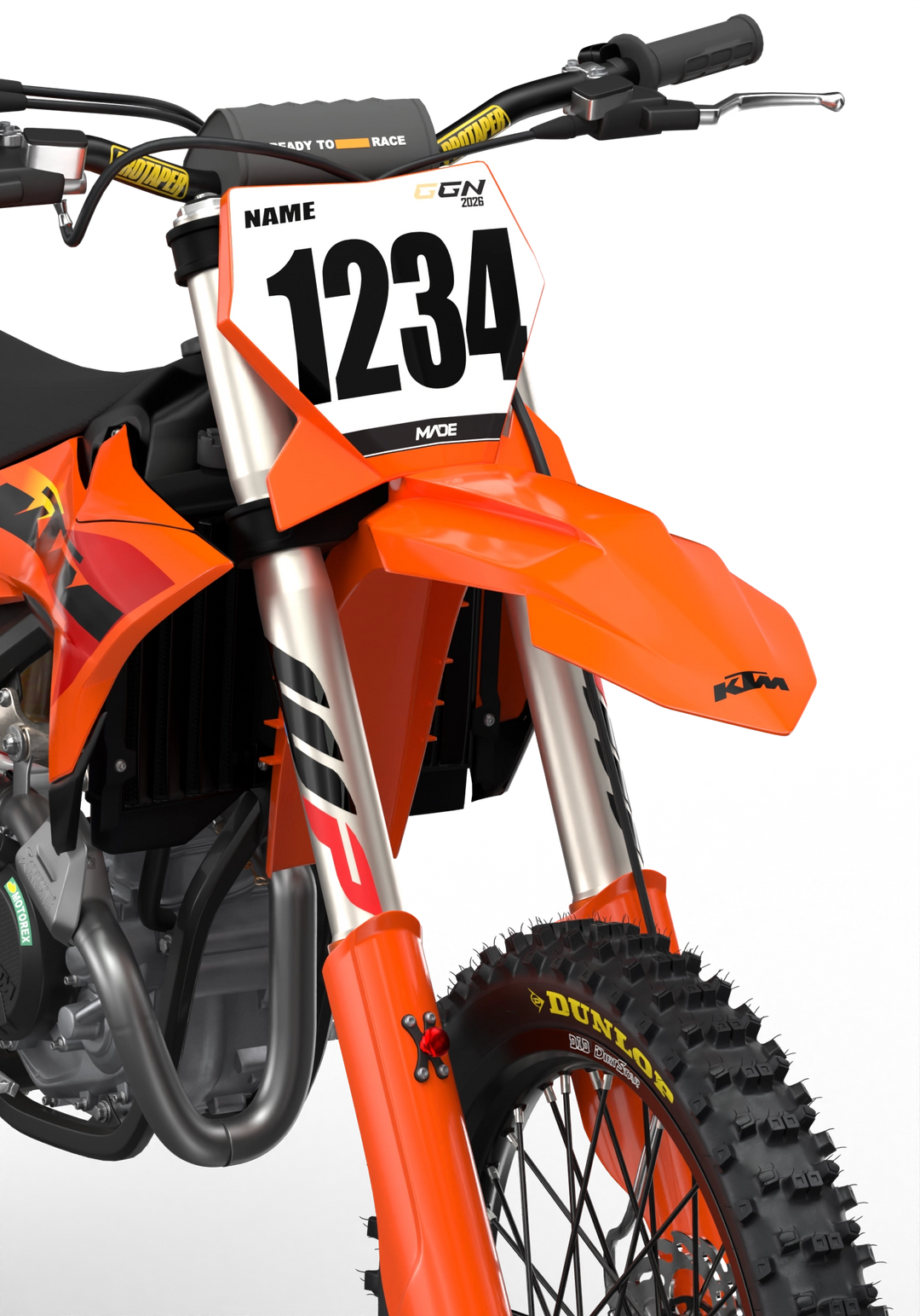 KTM GGN NUMBER KIT