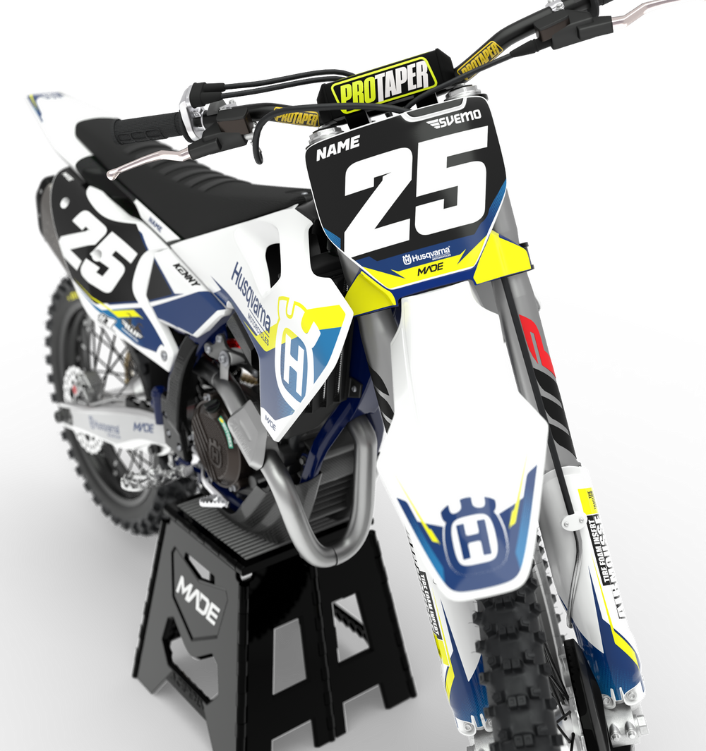 HUSQVARNA Licensed Motocross Bike Stickers | High-Quality, Best ...