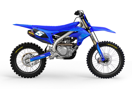 Yamaha YZ YZF Line graphics with big logo on sides, premium stickers from madestickers.com LightBlueBlue#color_lightblueblue