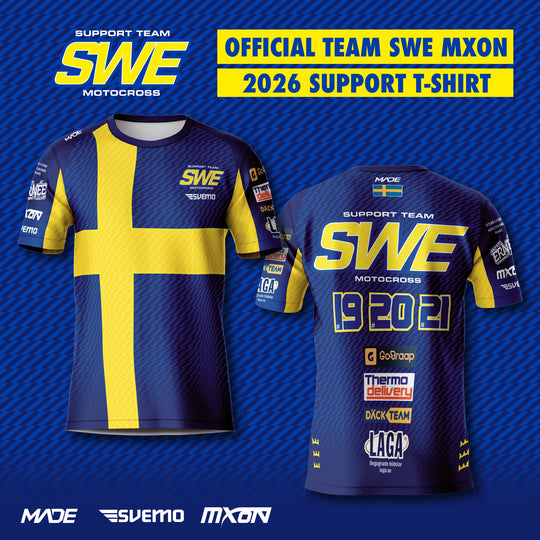 OFFICIELLA Team Sweden MXoN 2026 Support T-shirt PRE-ORDER