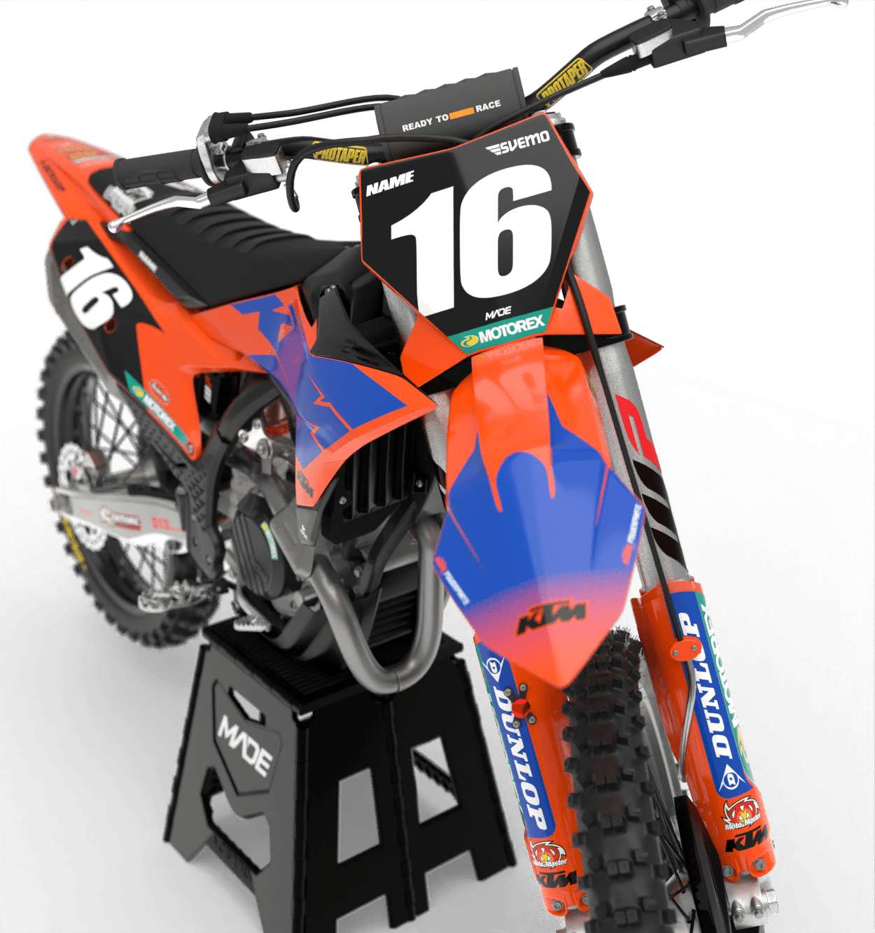 KTM SECTOR GRAPHICS KIT factory licensed product – Madestickers