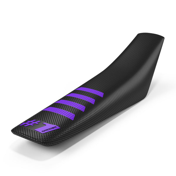 ONEGRIPPER RIBBED BLACK/PURPLE SEAT COVER