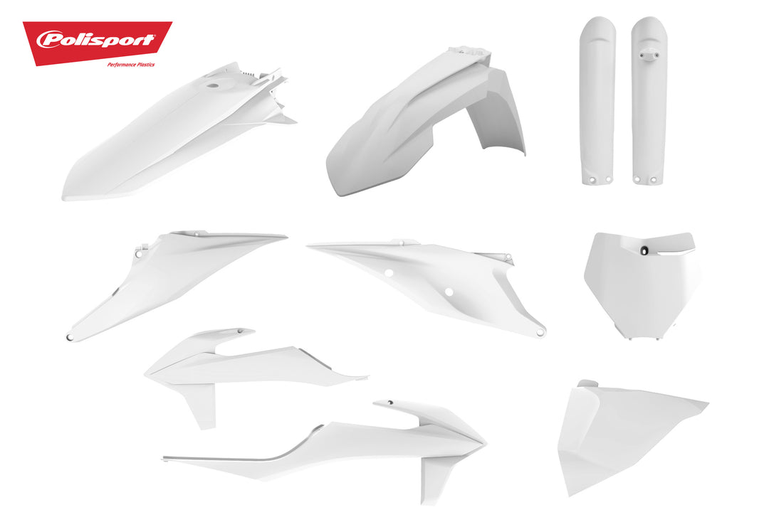 Full White Plastic Kit KTM SX/SX-F/XC/XC-F (2019-22)