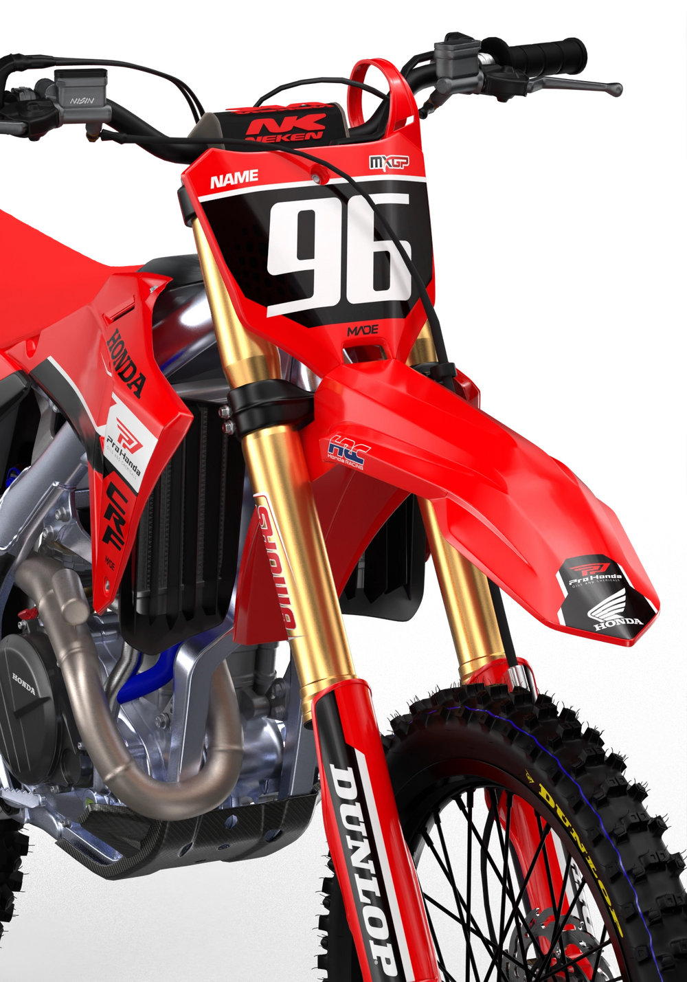 HONDA PROGRESS GRAPHICS KIT