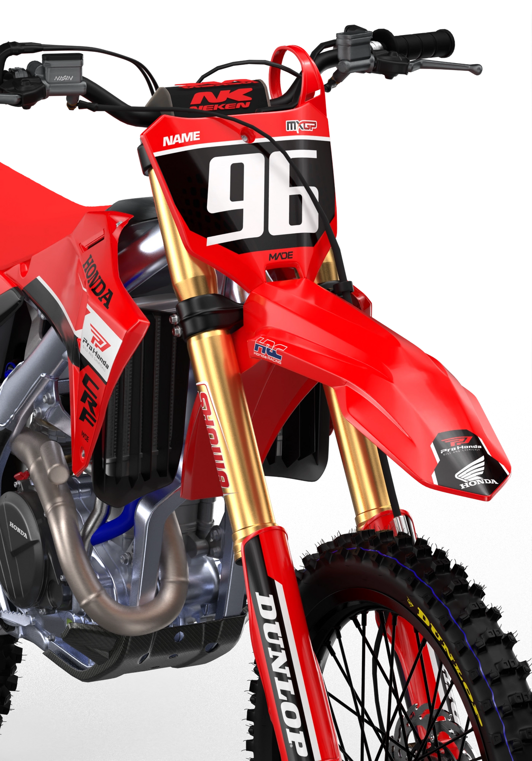 HONDA PROGRESS GRAPHICS KIT