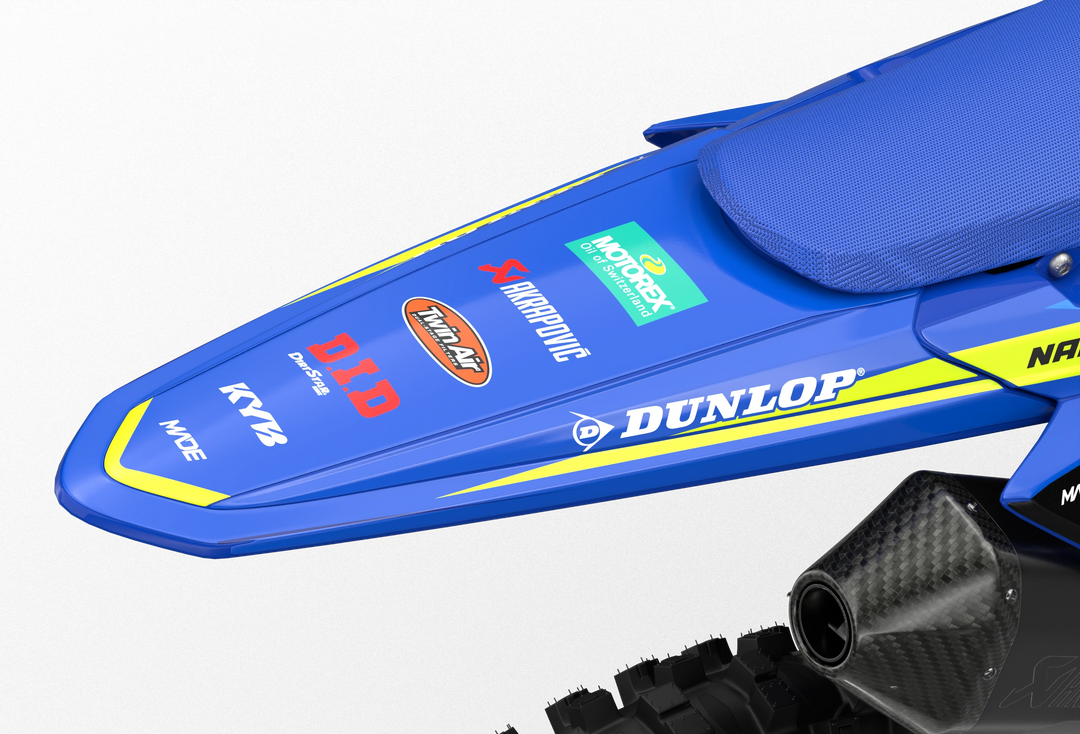 Sherco FE Racing factory motocross dirt bike graphics from madestickers.com Blue#color_blue