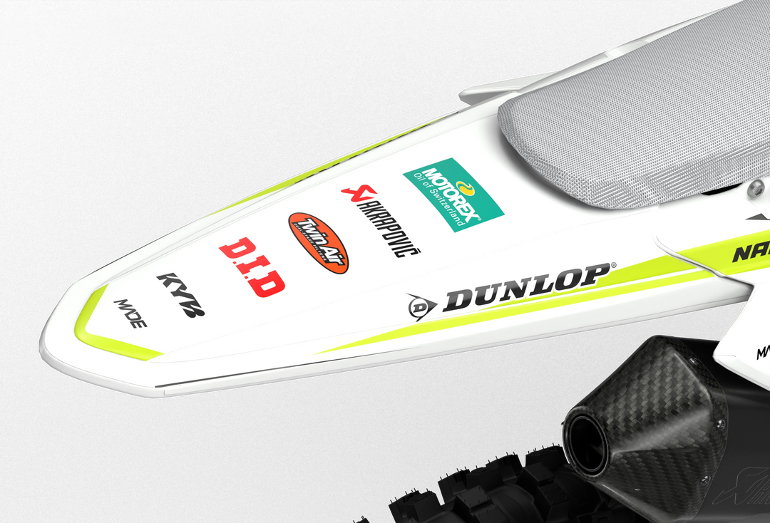 Sherco FE Racing factory motocross dirt bike graphics from madestickers.com White#color_white