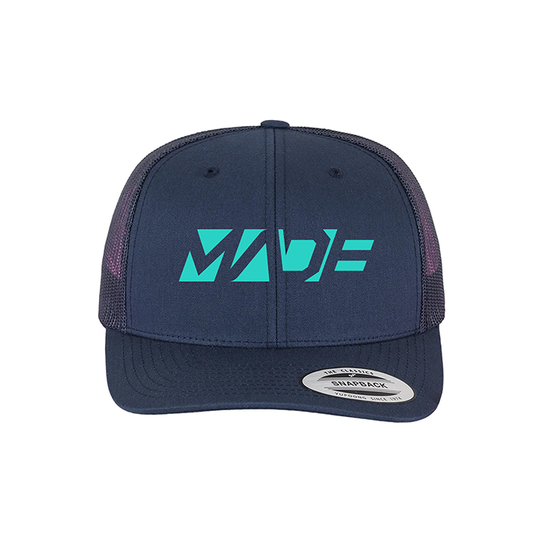 MADE TRUCKER HAT NAVY TEAL