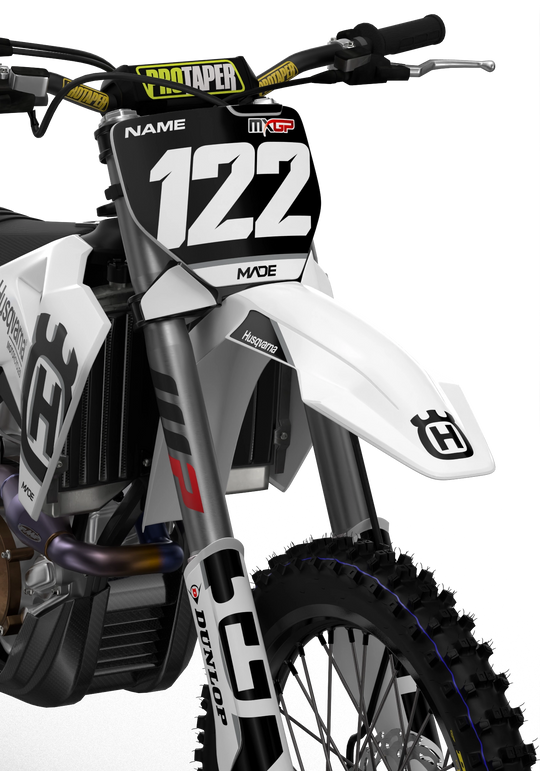 Husqvarna FC TC Licensed Graphics from madestickers.com 3D render Black#color_black