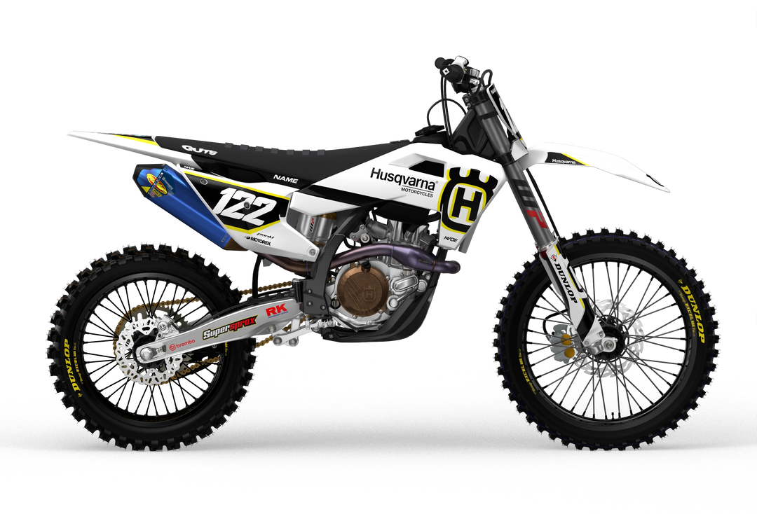 Husqvarna FC TC Licensed Graphics from madestickers.com 3D render BlackYellow#color_blackyellow