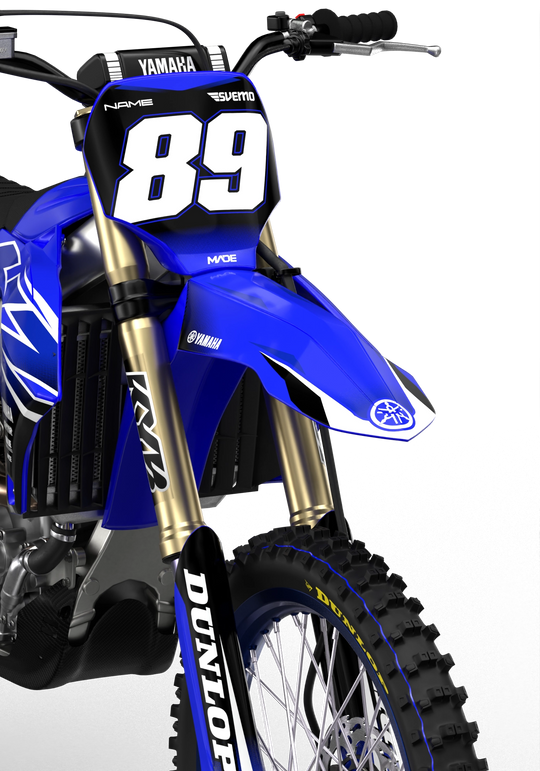Yamaha YZ YZF Rival durable graphics kit - madestickers.com Blue#color_blue
