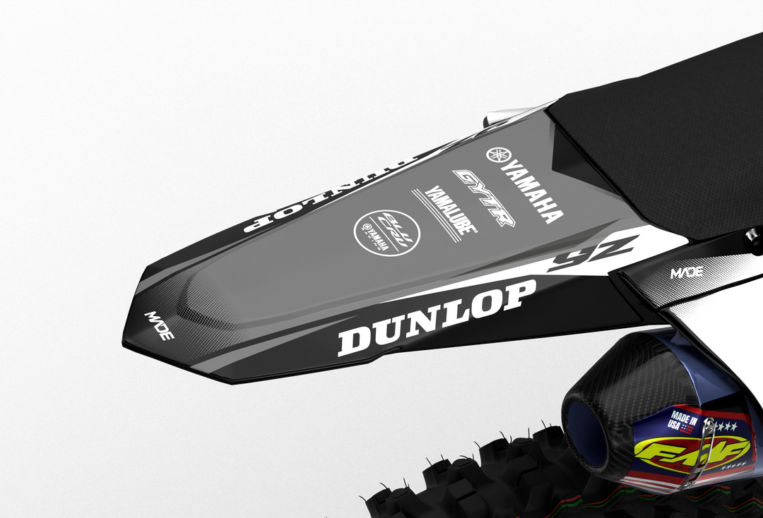 Yamaha YZ YZF Rival durable graphics kit - madestickers.com Grey#color_grey