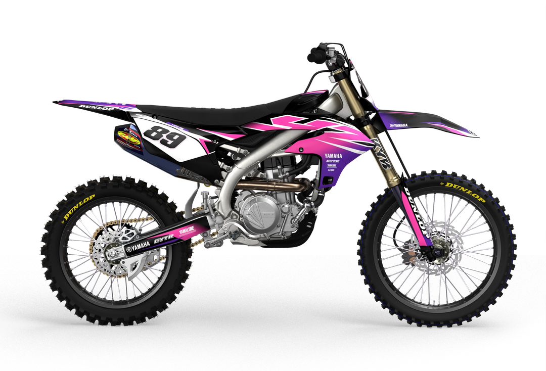 Pink Racket Rival Decals Yamaha Rival Premium graphics kit – Madestickers