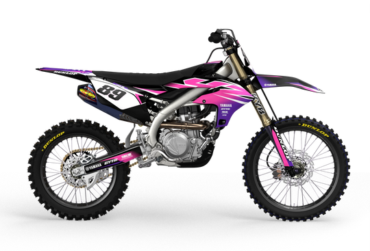 Yamaha YZ YZF Rival durable graphics kit - madestickers.com Pink#color_pink