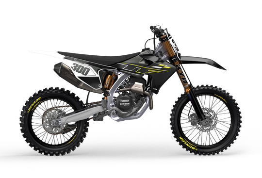 TRIUMPH ROLLER BLACK NUMBER KIT