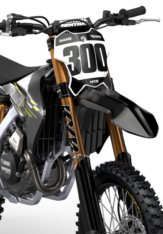 TRIUMPH ROLLER BLACK NUMBER KIT