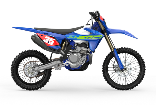 SHERCO ROLLER BLUE NUMMERKIT