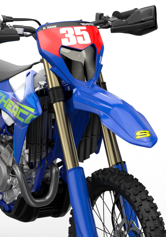 SHERCO ROLLER BLUE NUMMERKIT