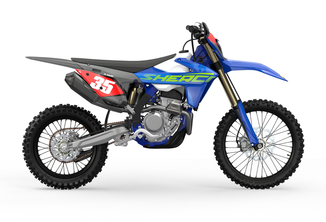 SHERCO ROLLER GREY NUMBER KIT