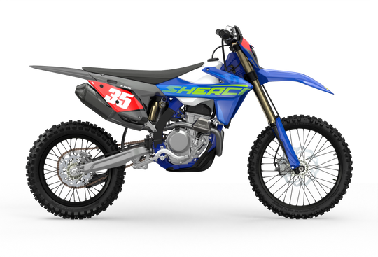 SHERCO ROLLER GREY NUMBER KIT